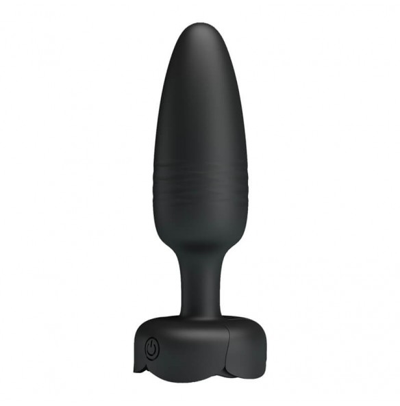 Pretty Love - Tarion RGB Light Thrusting Vibrating Anal Plug (Chargeable - Black) Pretty Love - Tarion RGB Light Thrusting Vibrating Anal Plug (Chargeable - Black)
